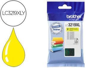 INK-JET BROTHER LC-3219XLY MFC-J6530DW / MFC-J6930DW AMARILLO 1.500 PAG