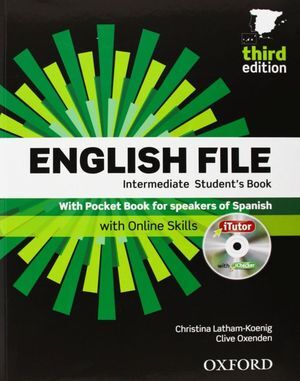 ENGLISH FILE INTERMEDIATE: STUDENT'S BOOK AND WORKBOOK WITH ANSWER KEY PACK 3RD