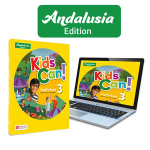 KIDS CAN! ANDALUCIA 3 PUPIL'S BOOK: LIBRO DE TEXTO DE INGLÉS IMPRESO CON ACCESO