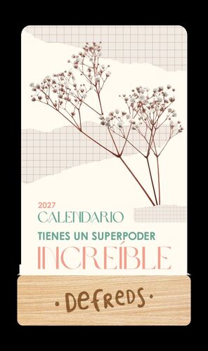 CALENDARIO MESA DE TARJETAS 2027 - DEFREDS