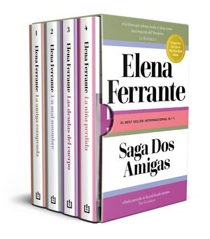 TETRALOGIA LA AMIGA ESTUPENDA (ESTUCHE)