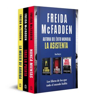 PACK FREIDA MCFADDEN LA MUJER DE ARRIBA TRAS LA PUERTA NUNC