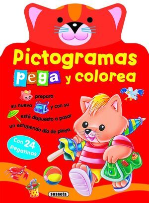 PICTOGRAMAS PEGA Y COLOREA 2