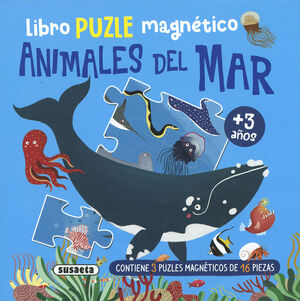 ANIMALES DEL MAR ((LIBRO PUZLEMAGNETICO