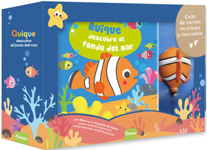 LIBRO DE BAÑO. QUIQUE DESCUBRE EL FONDO DEL MAR. E